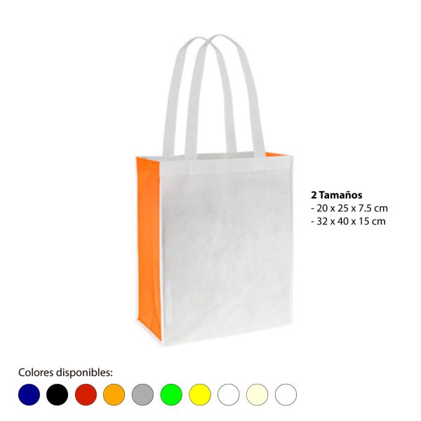 Bolsa Reutilizable (TNT) Tamaño: 32 x 40 x 15 cm Cod. GJD189