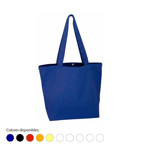 Bolsa Canvas Algodón Tamaño: 47 x 38 x 18 cm Cod. GJD190