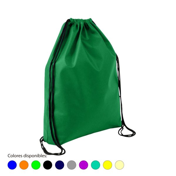 Mochila Morral (TNT) Tamaño: 34 x 44 cm Cod. GJD194