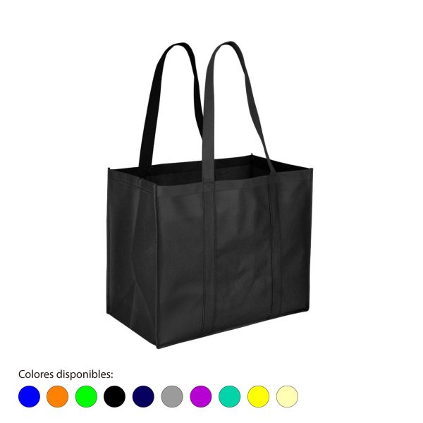 Bolsa Reutilizable (TNT) Tamaño 45x38x25 cm Cod. GJD195