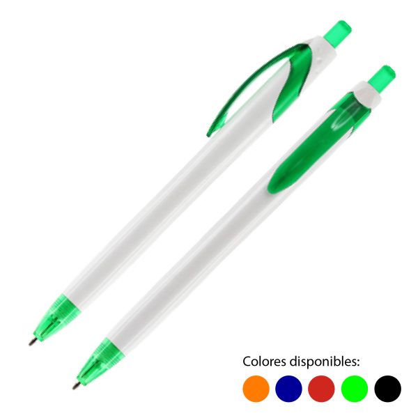 Bolígrafo Plástico Cod. GJD176
