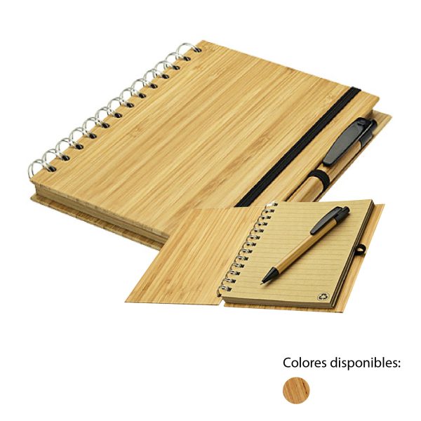 Cuaderno Bamboo 13.5 x 18 cm  Cod. GJD150