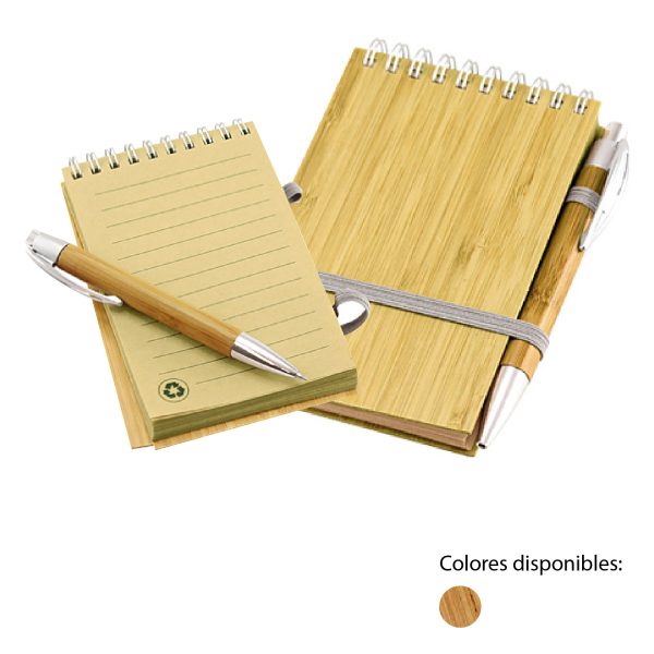 Block de Bamboo 15 x 22 x cm Cod. GJD151