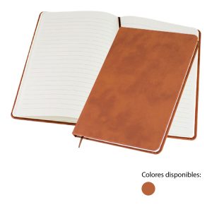 Libreta PU simil cuero 14,5x21cm Cod. GJD155