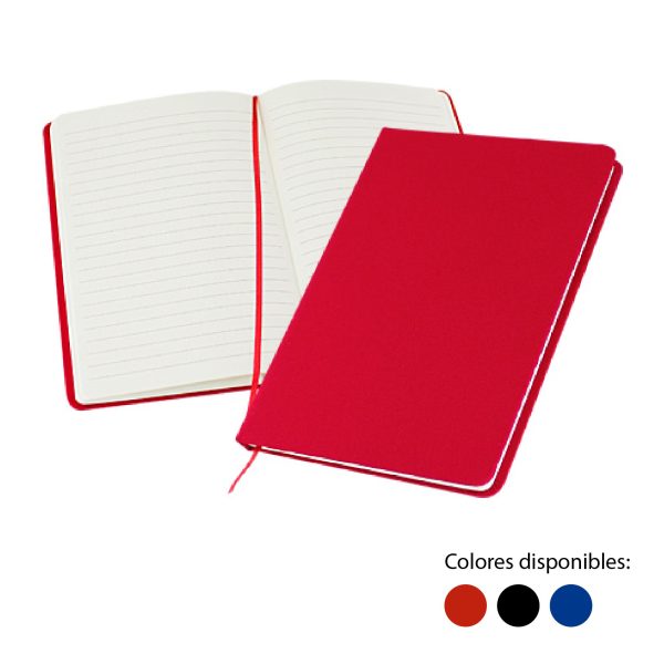 Libreta de tela 14,5x21cm Cod. GJD158