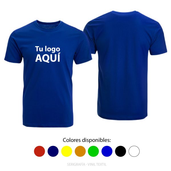 Polera de Algodón Manga corta Hombre Cod. GJD162