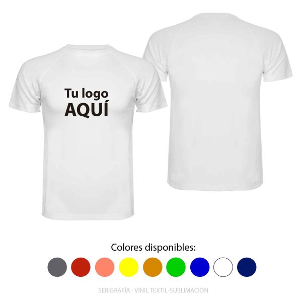 Polera de poliéster Manga corta Hombre Cod. GJD159