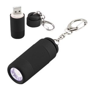 Llavero-Linterna LED Cargador USB Cod. GJD77