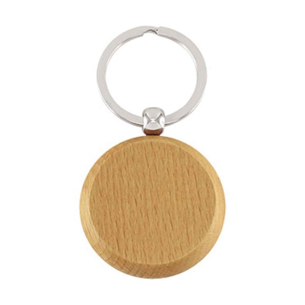 Llavero Redondo de Madera Cod. GJD62