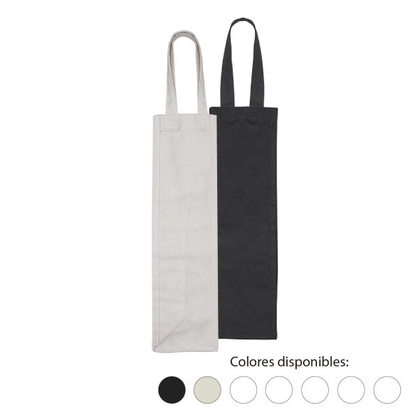 Bolsa Botella de Algodón 10 x 35 x 10 cm Cod. GJD275