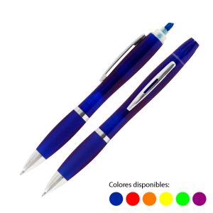 Bolígrafo destacador 2 Cod. GJD344