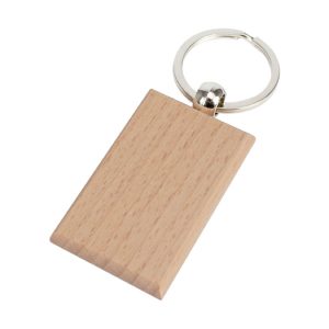 Llavero Rectangular de Madera Cod. GJD360