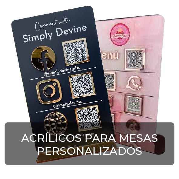 Acrílicos para mesones