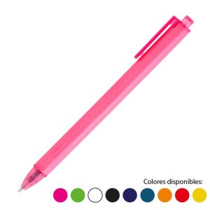 Bolígrafo Plástico Cod. GJD552