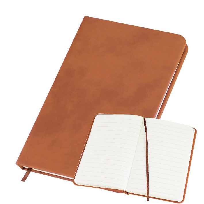 Libreta semil cuero 9x14cm Cod. GJD574