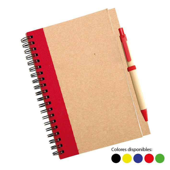 Libreta ecológica 15x21 cm Cod. GJD583