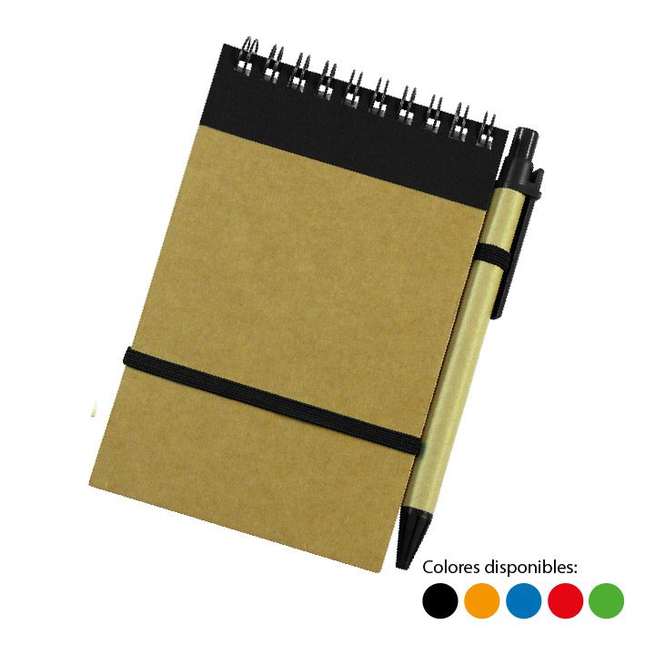 Libreta ecológico 9 x 14 cm. Cod. GJD586