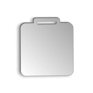 Medalla Acrílica 5 cm Cuadrada Cod. GJD590